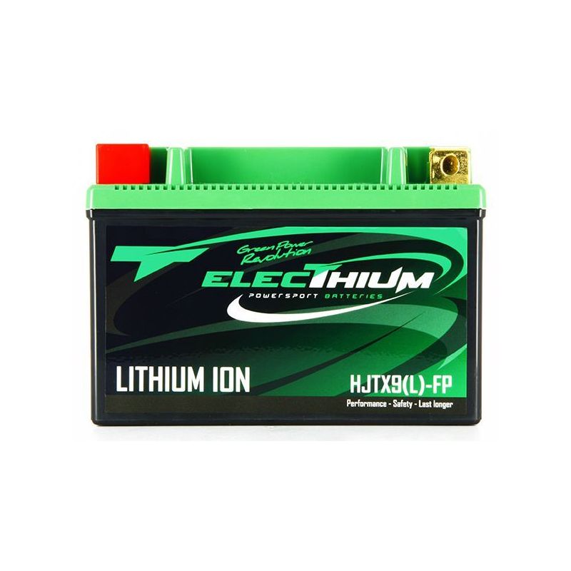 Batterie Electhium Lithium HJTX9(L) FP - (YTX9-BS) - Tech2Roo