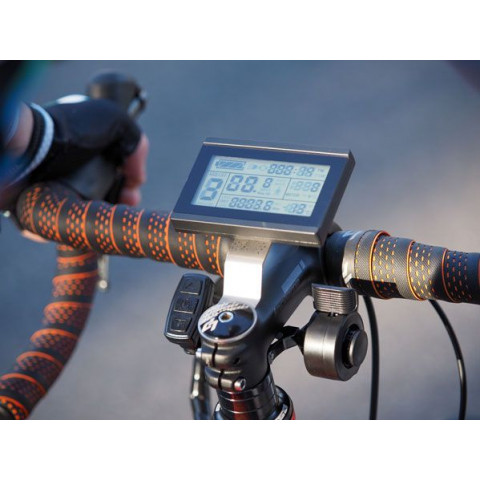 Display LCD 3 USB pour kits moteurs roues OZO 15A et 22A