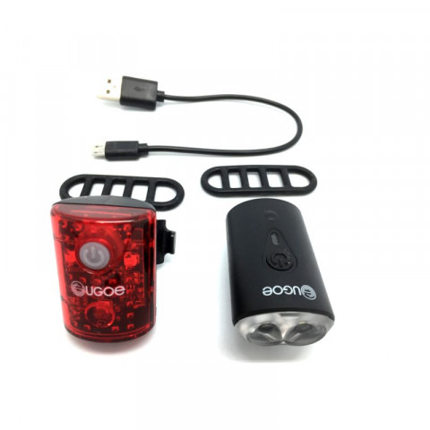 Pack Lampe avant 100 Lumens + Lampe arrière 15 Lumens