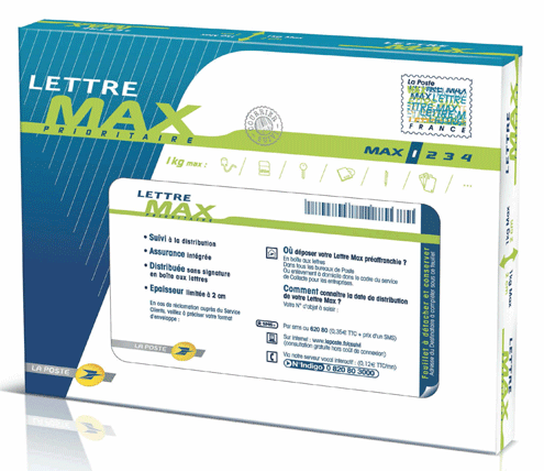 lettre max suivi 100g - lettre max