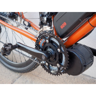 Adaptateur pour plateau 5 trous route pour moteur pédlaier Bafang BBS01 et BBS02