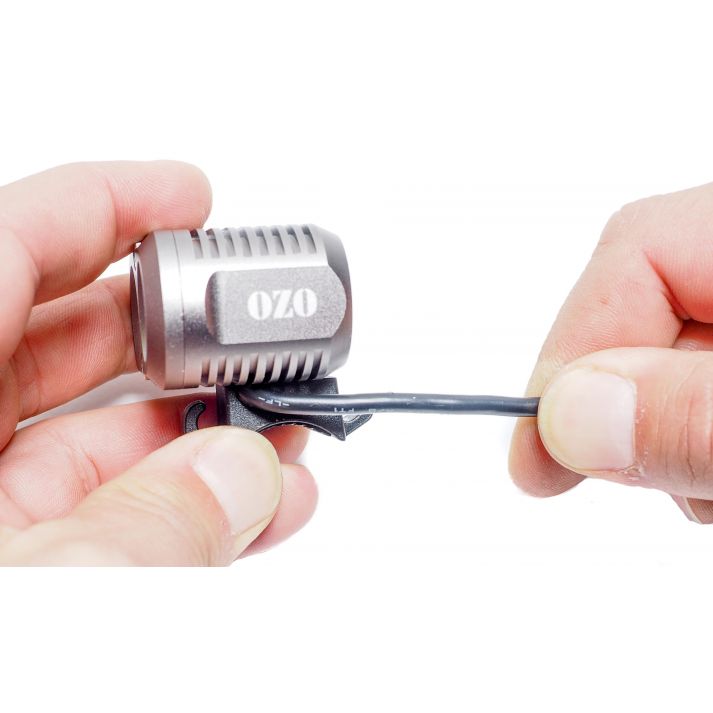 Eclairage OZO avant 2000 Lumens avec batterie Li-ion 8.4V 5.2Ah.