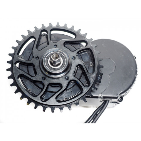 Plateau Narrow Wide décalé pour moteur pédalier Bafang BBSHD 42D