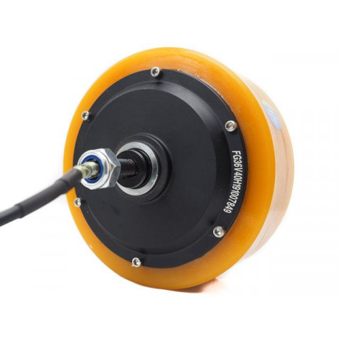 Electric Industrial motor wheel for trolley 8" pusher puller medical bed