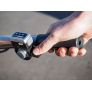 Mixed thumb trigger accelerator with gauge for ebike