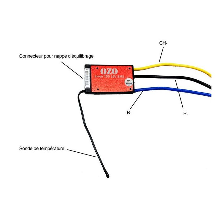 BMS OZO pour Batterie Lithium 