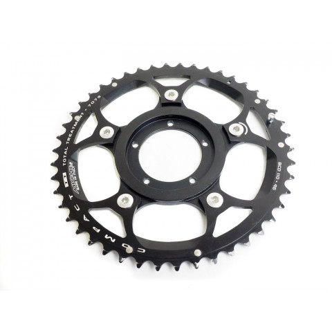 Adaptateur pour plateau 5 trous route pour moteur pédalier Bafang BBS01 et BBS02