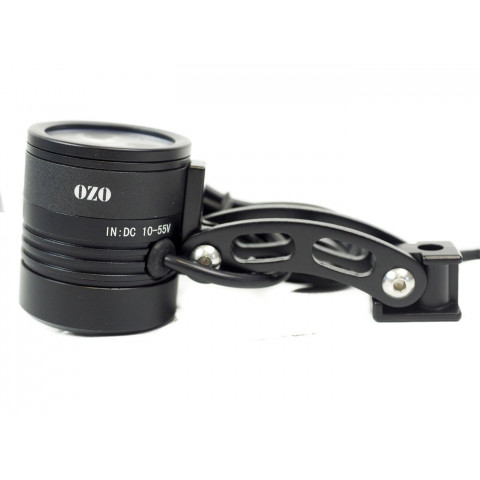 Eclairage avant 600 lumens pour vélo electrique. Lampe OZO. alimentation de  10V à 56V DC