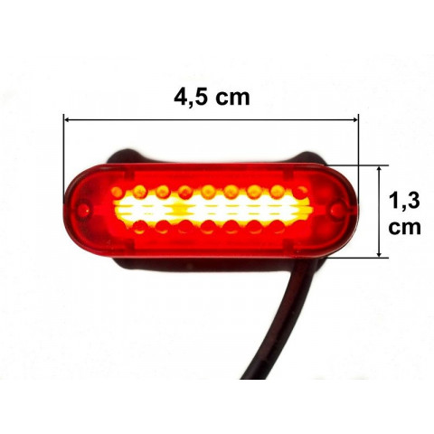 Feu arrière OZO 50 lumens 6V 