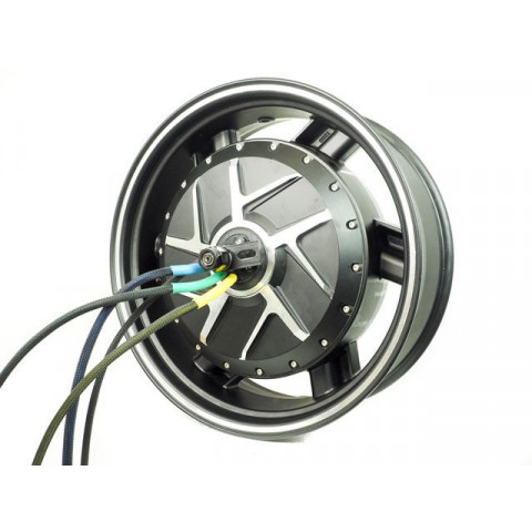 Motorcycle 10KW motor rear wheel
