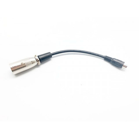 Charging adapter XLR male vers Jack female