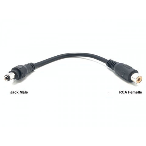 Charging adapter RCA female - Jack male