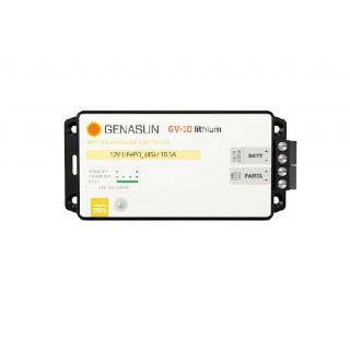 12V 10A  MPPT Solar Charger Genasun Lead-acid / Iron phosphate Lithium