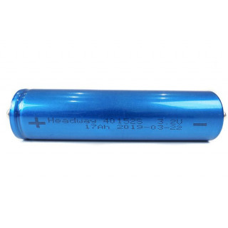 Headway LiFePO4 cell  40152S 17 Ah 3,2V