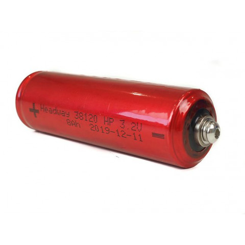 Cellules Headway 38120 8Ah LiFeP04 3,2V Lithium Fer