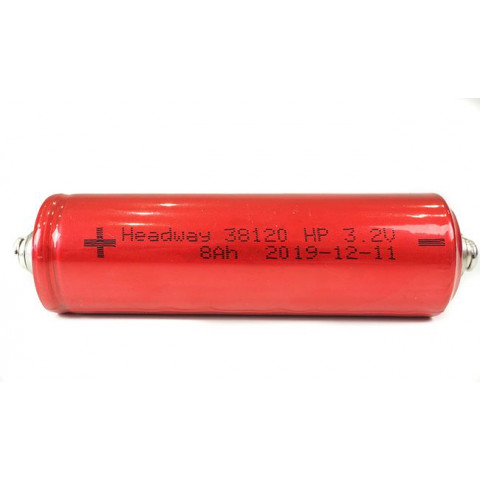 Headway LiFePO4 cell  40152S 17 Ah 3,2V