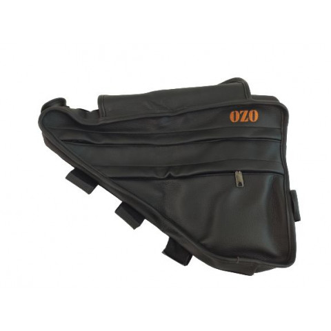 Leather triangle bag (skai) frame for battery