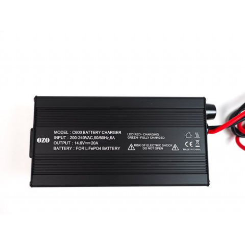 Battery charger LFP 12V 25A 