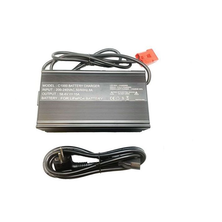 Fast battery charger Lead 48V 15A 