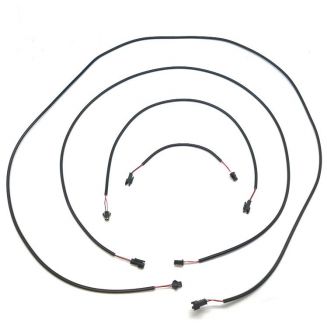 2-way JST temperature or lighting probe extension for 25A and 35A controllers, 20cm, 50cm, 100cm and 140cm 
