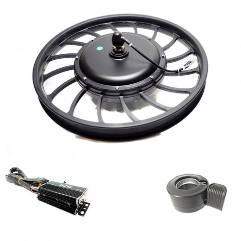 Kit moteur roue électrique 20 pouces trottinette et drift trike