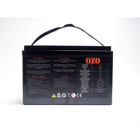 Camping car and boats Lithium LifePO4 battery