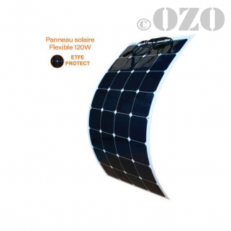 Panneau solaire 12V 120W souple Sunpower Back contact