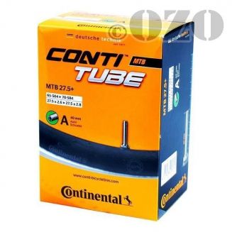Chambres à air CONTINENTAL valve Schrader 27.5 B+ 27.5x2.3/2.7"