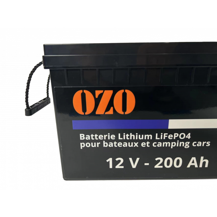 Batterie Lithium auxiliaire 12V 100Ah et 200Ah bateau et camping car
