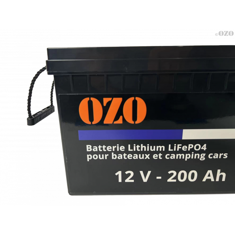 LifePo4 Lithium Battery 100Ah and 200Ah for camping car and boat