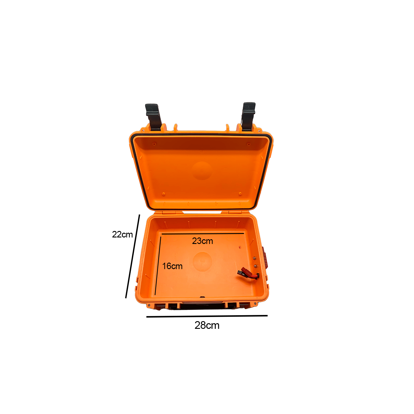 Waterproof suitcase for lithium battery