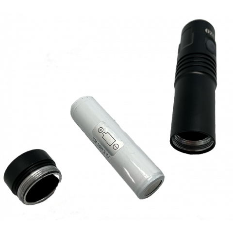 Lampe 500 Lumens avec batterie Li-ion 3.7V 2.4Ah