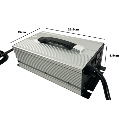 Chargeur rapide 25A pour batterie LiFePO4 48V