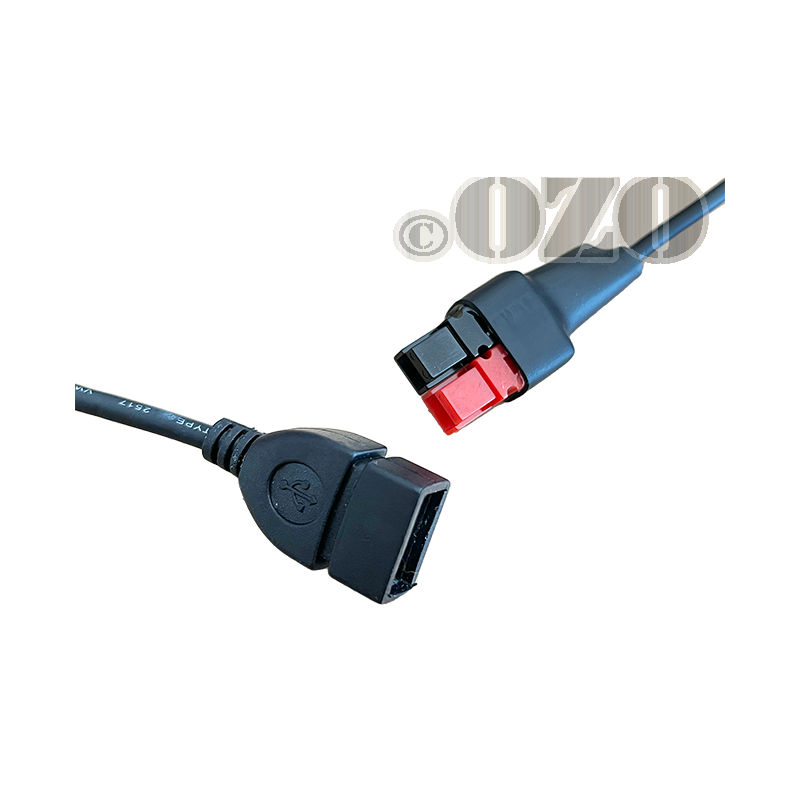 Chargeur USB voiture 12V / 24V pour Elebest Rider / City / Pro A60 / A40 -  1A, 1000mA Adaptateur de charge USB