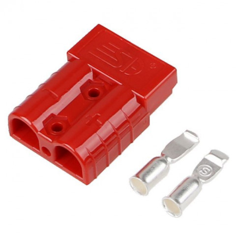 Anderson 50A box with Anderson 50A contact