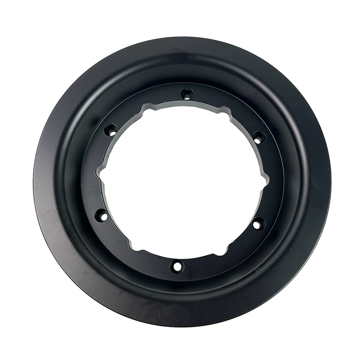 Rim flange for engine