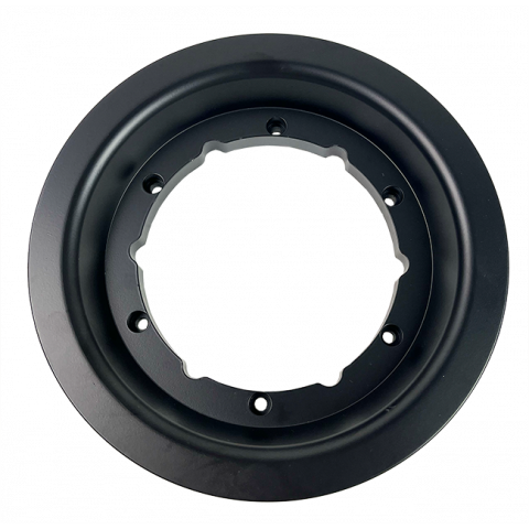 Rim flange for engine