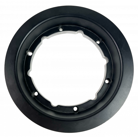 Flasque de jante pour moteur