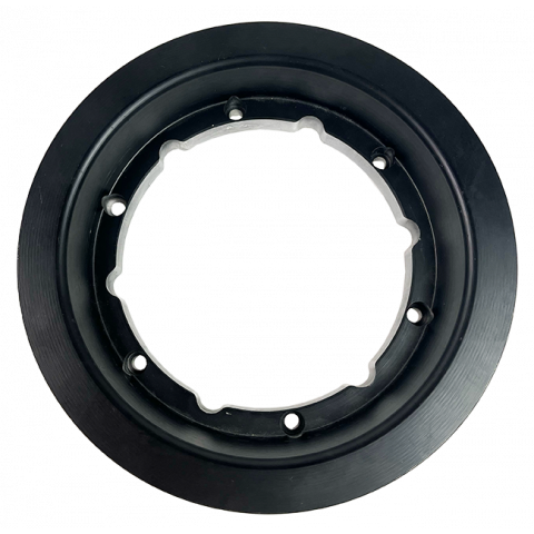 Flasque de jante pour moteur