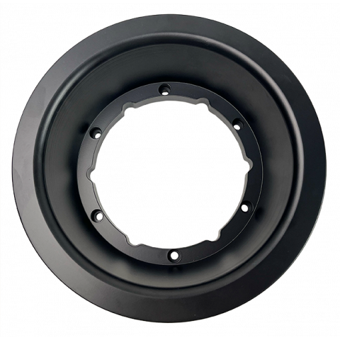 Flasque de jante pour moteur