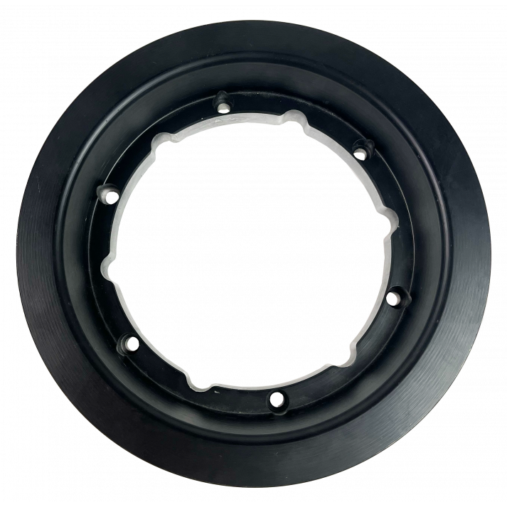 Rim flange for engine