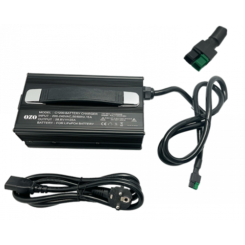 Chargeur 25A pour batterie LiMn, LiPo 24V