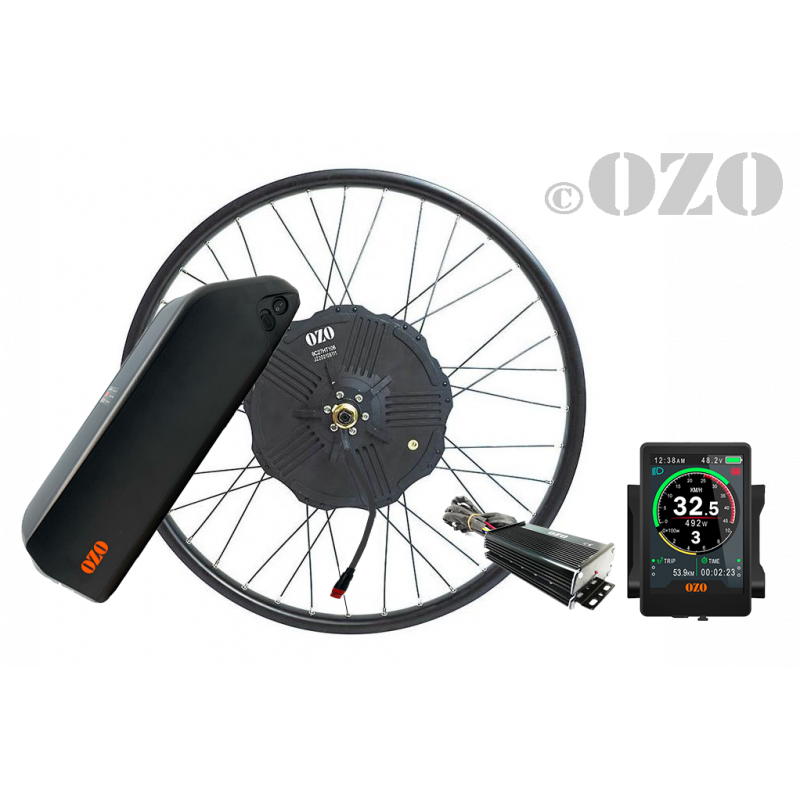 1500W electric wheel motor kit to transform your bike into an ebike
