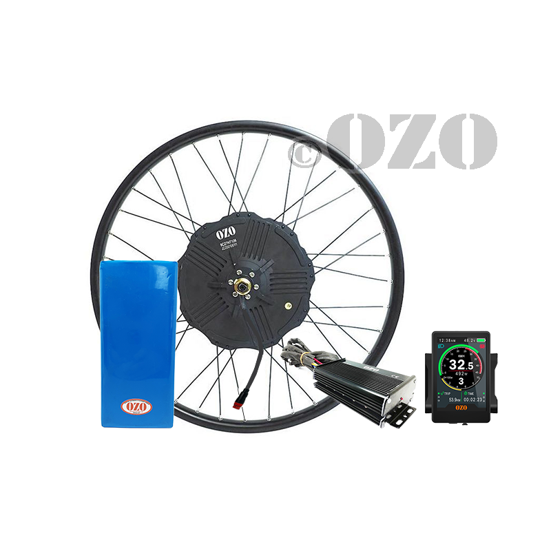 Electric kit 1500W wheel motor to transform a bike into an ebike