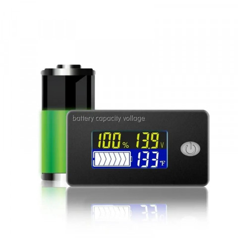 Indicateur de capacité Batterie Plomb-acide Li-on LiFePO4
