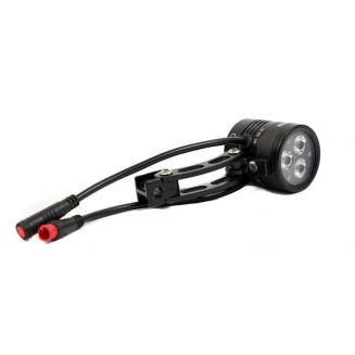 Eclairage avant 600 lumens pour vélo electrique. Lampe OZO. alimentation de 10V à 56V DC