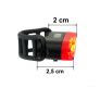Feu arrière OZO 50 lumens 6V 