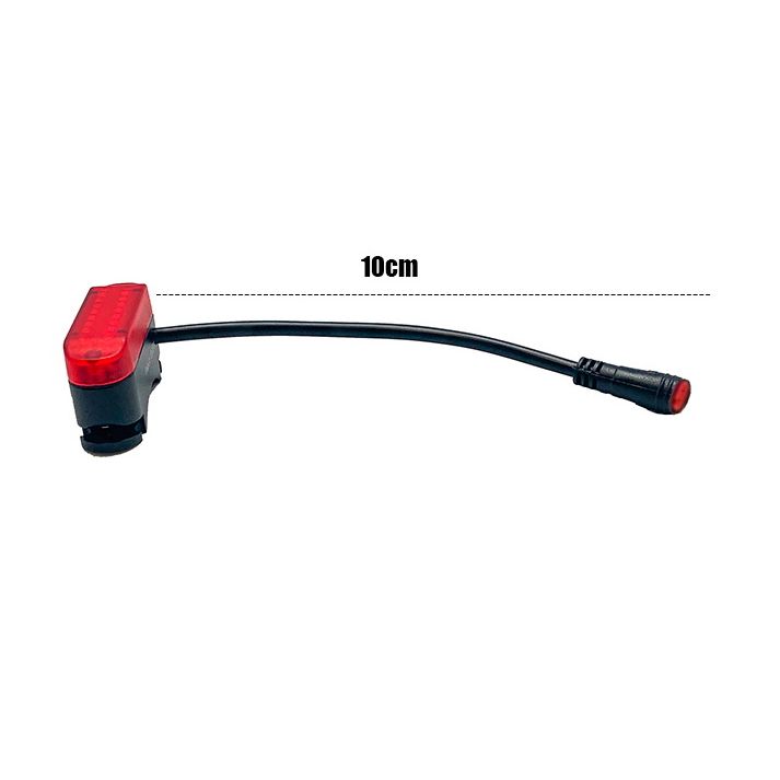 Eclairage avant 200 lumens pour vélo electrique. Lampe OZO. alimentation de 18V à 56V DC