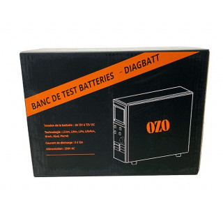 Banc de tests et de décharge batteries DIAGBATT + Logiciel OZO