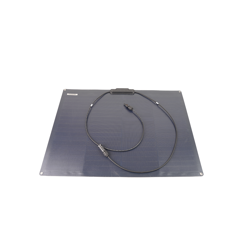 Panneau solaire 50W 12V avec plaque en tôle ondulée - 130 x 52 cm